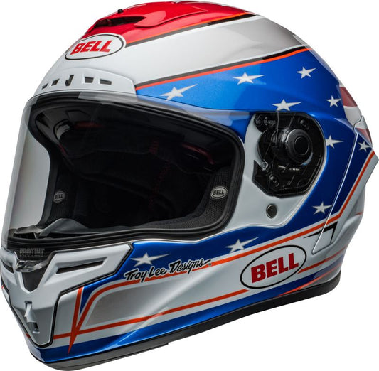 BELL Race Star DLX Flex umpikypärä Beaubier 24 Gloss White/Blue