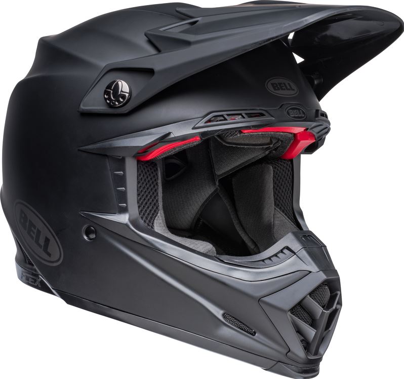 BELL Moto-9s Flex Solid Matte Black