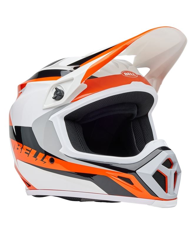 BELL MX-9 Mips Rift Gloss Orange/White