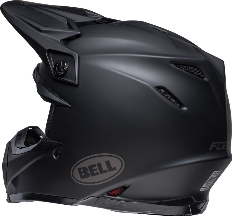 BELL Moto-9s Flex Solid Matte Black