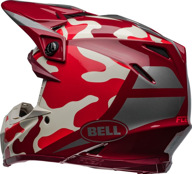 BELL Moto-9S Flex Ferrandis Méchant Gloss Red/Silver