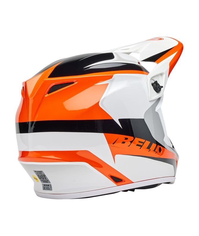 BELL MX-9 Mips Rift Gloss Orange/White