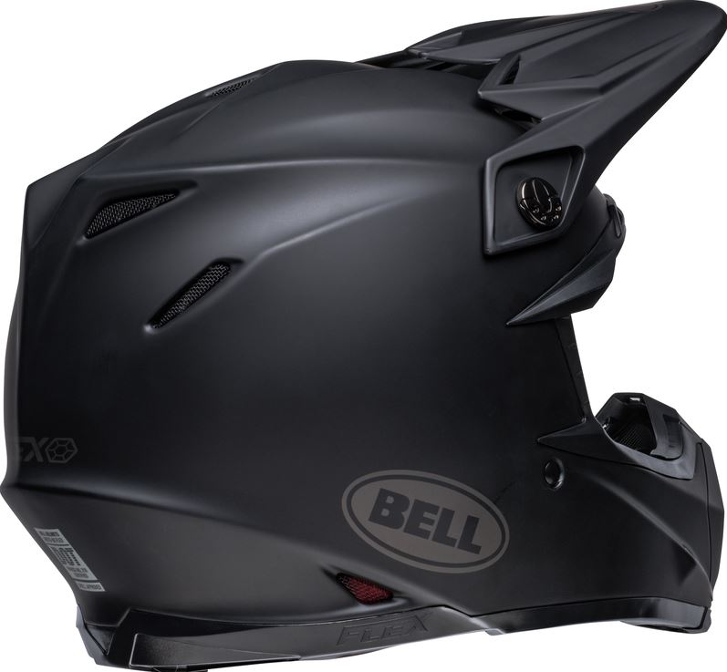 BELL Moto-9s Flex Solid Matte Black