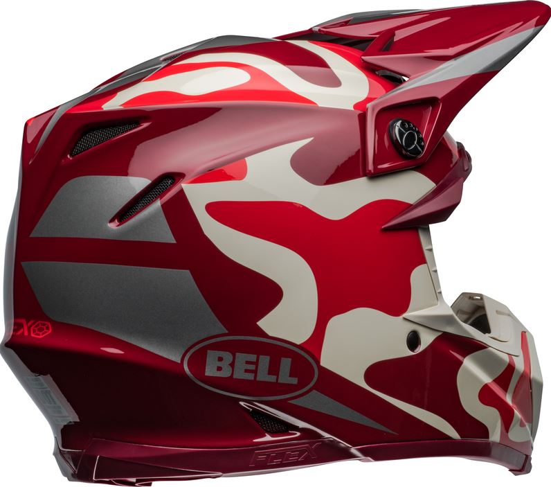 BELL Moto-9S Flex Ferrandis Méchant Gloss Red/Silver