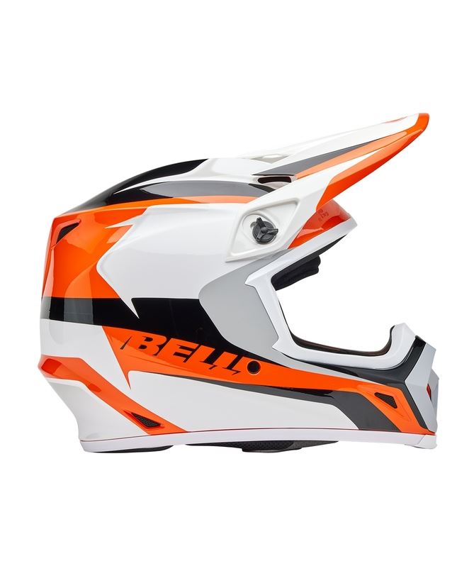 BELL MX-9 Mips Rift Gloss Orange/White