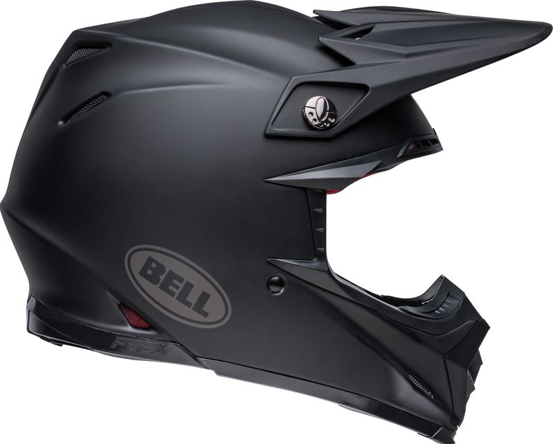 BELL Moto-9s Flex Solid Matte Black