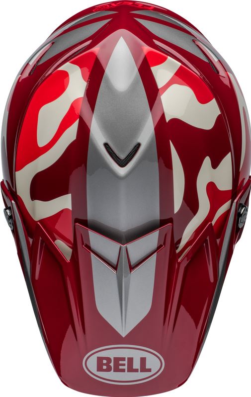 BELL Moto-9S Flex Ferrandis Méchant Gloss Red/Silver