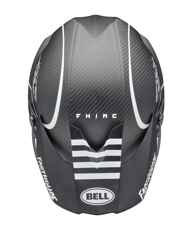 BELL Moto-10 Spherical Mips Helmet - Fasthouse Raven Matte Black/White